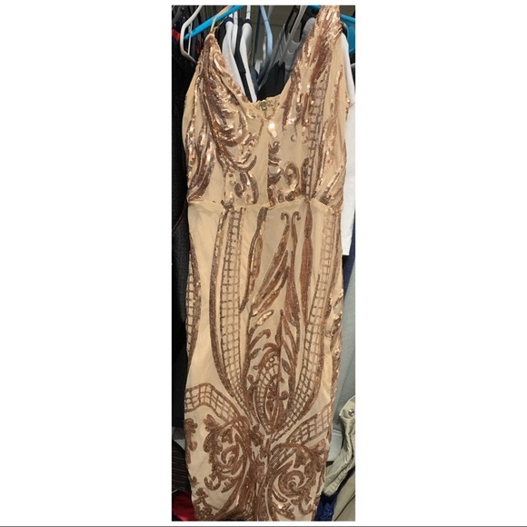 Rose Gold Dress by Shop 17 - Picture 3 of 5